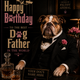 Personalised Dog Father Birthday Ecard