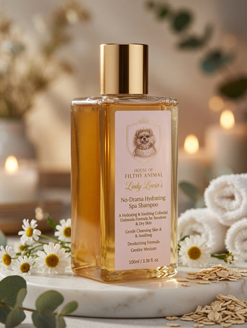 Luxury Prebiotic Dog Shampoo for sensitive skin and odour control 