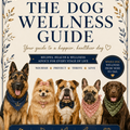 The Dog Wellness Guide digital download with printable dog health planners, nutrition advice, recipes and wellness trackers.