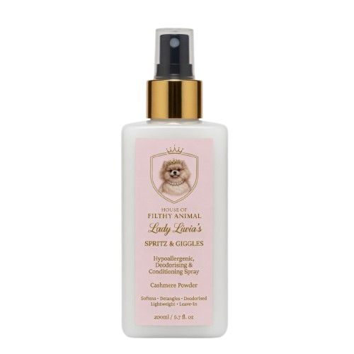 Luxury Prebiotic Leave -In Dog Coat Spray| Hypoallergenic |Odour control 200ml