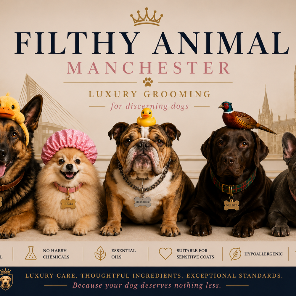 The Unbothered Glow-Up | Waterless Dog Grooming Event at Deansgate Square, Manchester | Mon 2 Nov