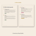 Preview pages from the printable guide to unsavoury dog smells