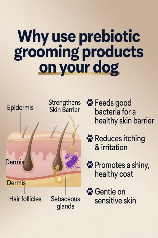 Prebiotic Grooming spray for Dogs | Hypoallergenic | Odour Control | 200ml
